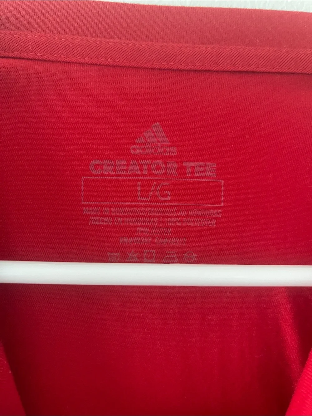 adidas Red Huskers Graphic Short Sleeve Tee